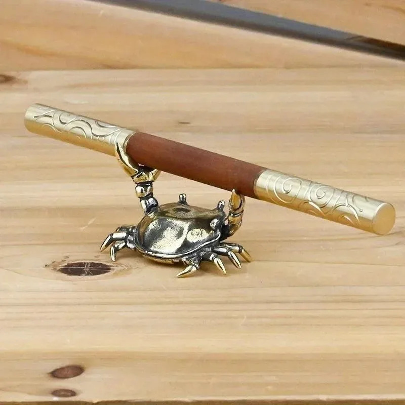 Brass Crab Sculpture Weightlif - Art Craft Furniture review and price