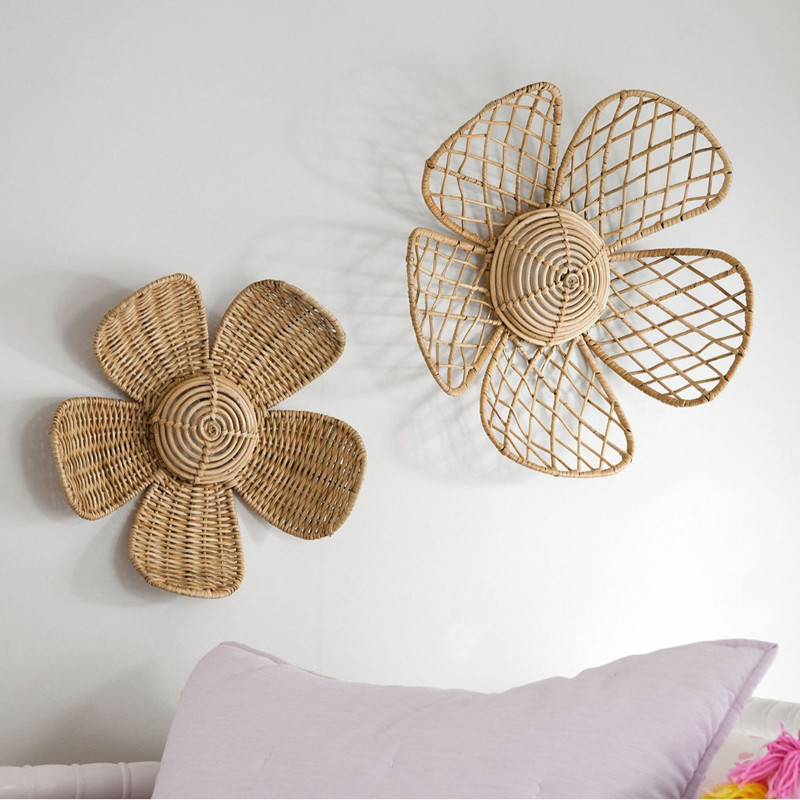 INS Nordic Woven Rattan Flower - Art Craft Furniture review and price