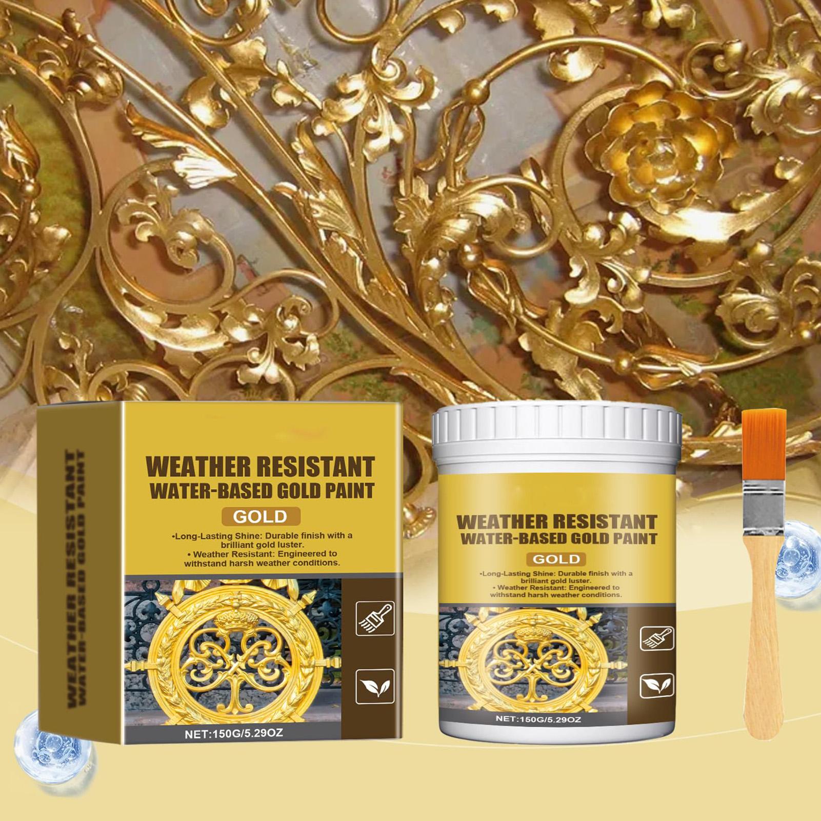 Gold Paint 150g Metal Art Liqu - Art Craft Furniture review and price