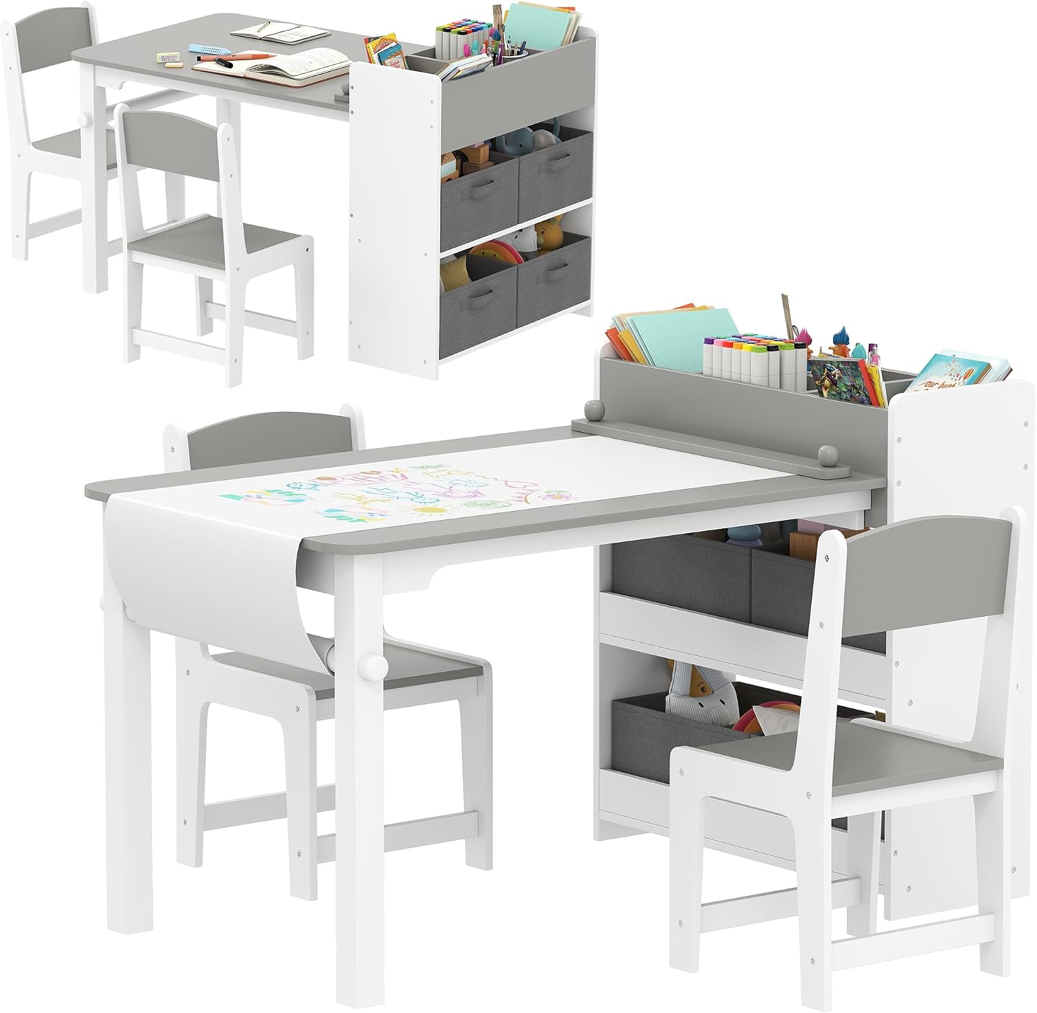 Kids Art Table & Easel Chair S - Art Craft Toddler review and price