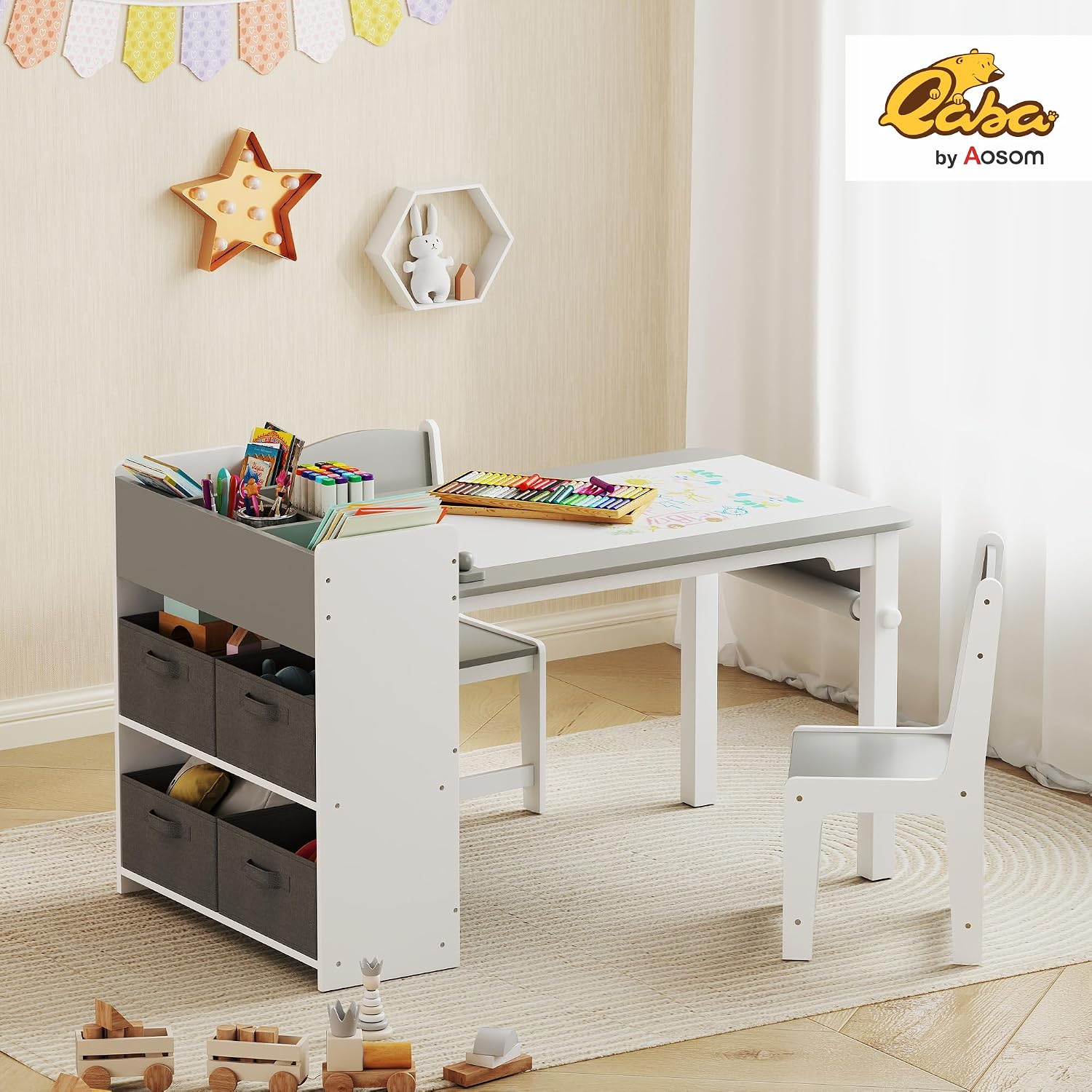 Kids Art Table & Easel Chair S - Art Craft Toddler review and price