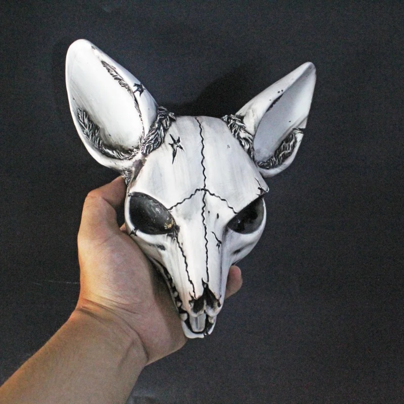 Stereo Fox Skull Wall Hanging  - Art Craft Bar review and price