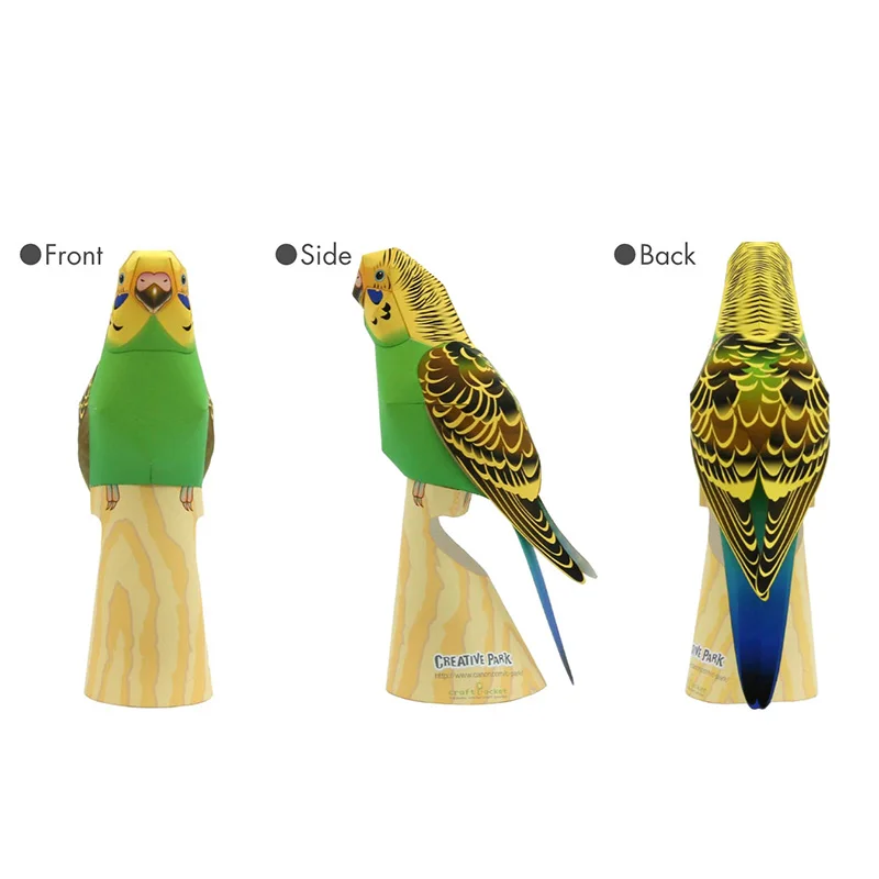 Budgerigar Parrot Bird Handmad - Art And Craft Nature review and price