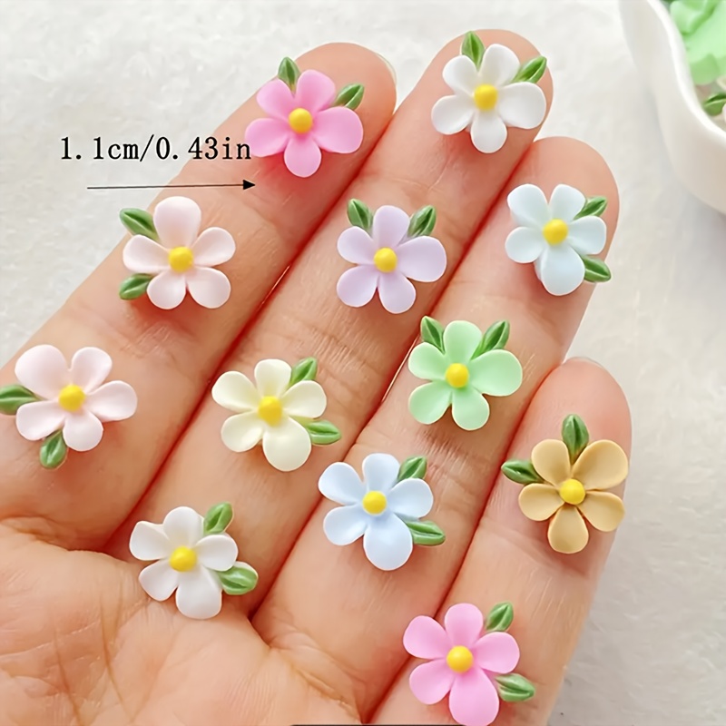 20pcs Resin Mini Flower and Le - Art Craft With Leaves review and price