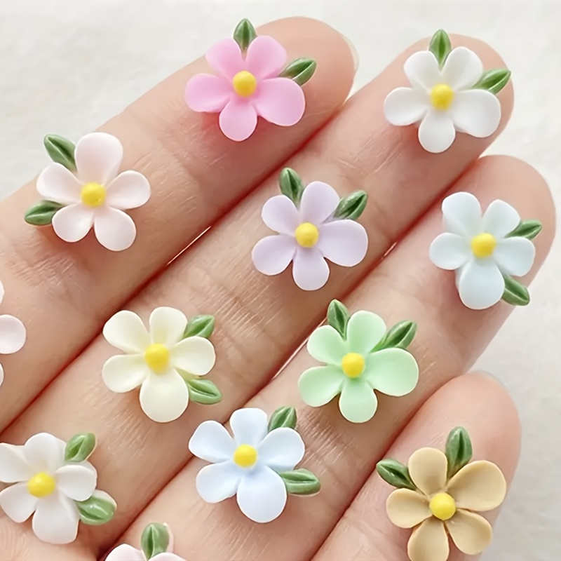 20pcs Resin Mini Flower and Le - Art Craft With Leaves review and price