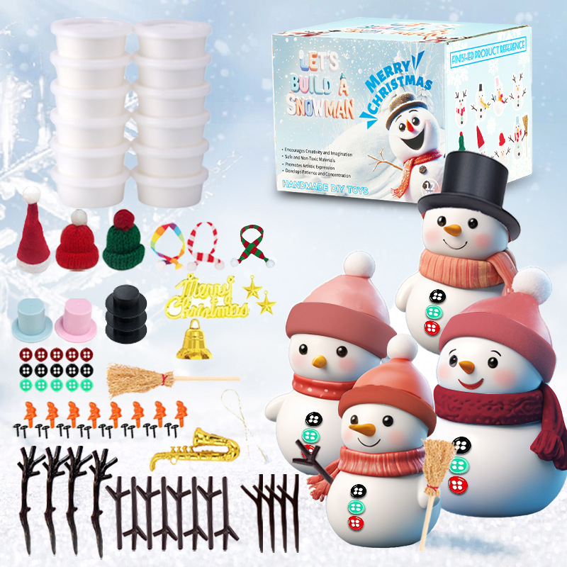12 DIY Snowman set toys, Chris - Art Craft Upholstery review and price