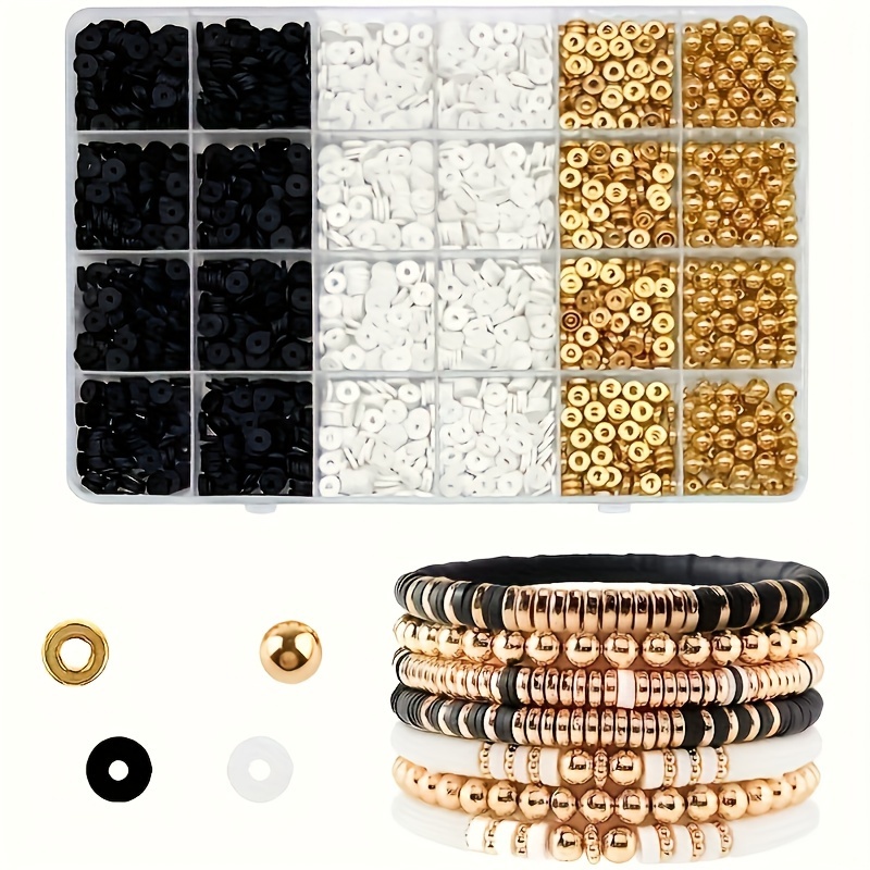 2000pcs, Black and White Soft  - Polymer Clay Set review and price