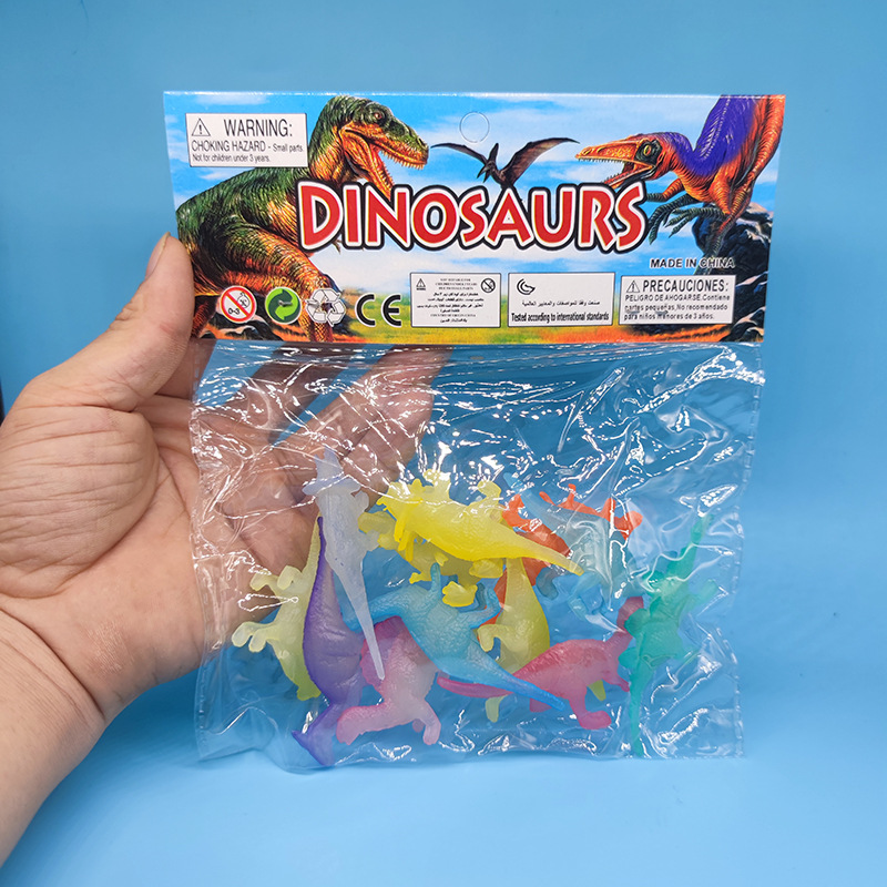 12PCS Glow in Dark Mini Dinosa - Art Craft Dinosaur review and price