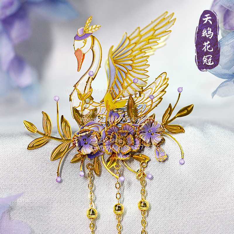 Chinese Style Flower Bird Meta - Chinese Art Craft review and price