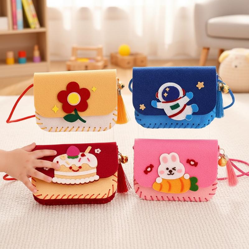 Children Felt Bag Making Kit D - Art Craft Bag review and price