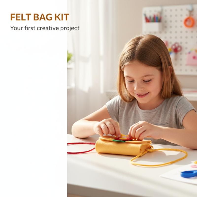 Children Felt Bag Making Kit D - Art Craft Bag review and price