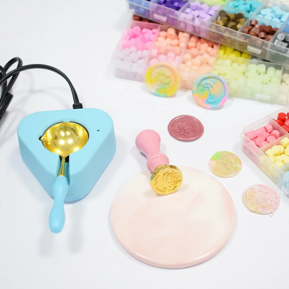 17PC/1Set Wax Seal Stamp Kit L - Batik Wax Kit review and price