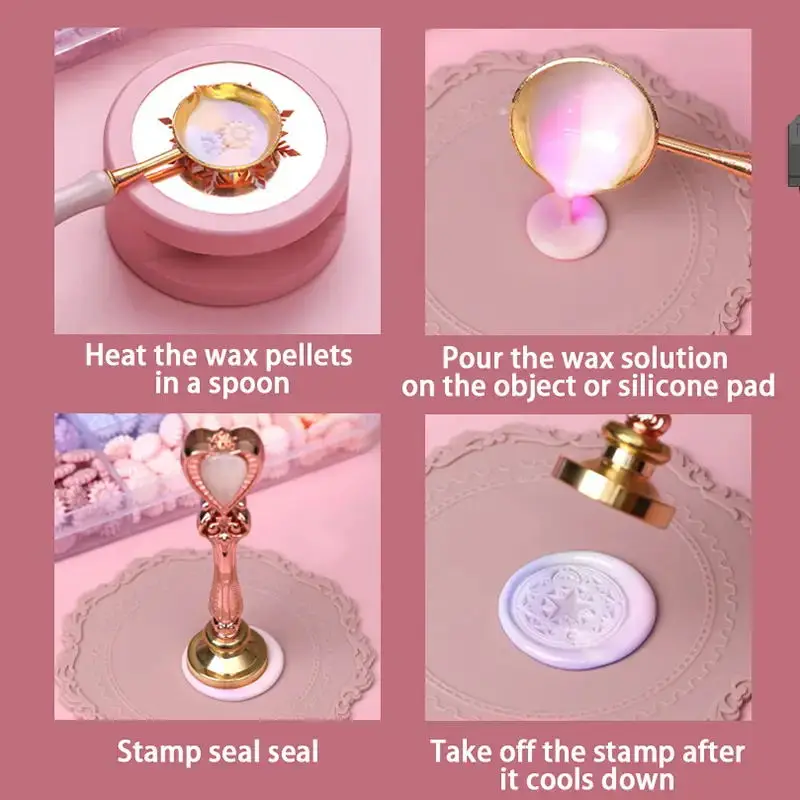 200pcs Tulip Wax Seal Stamp Ki - Batik Wax Kit review and price