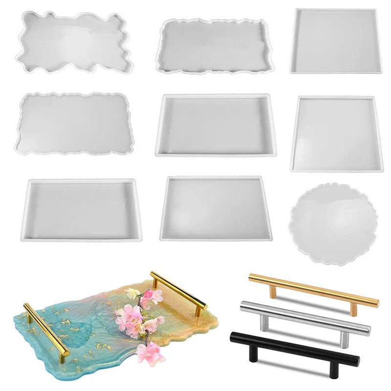Tray Epoxy Resin Silicone Mold - Art Craft Things review and price