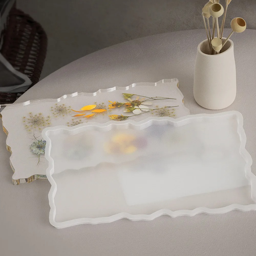 Tray Epoxy Resin Silicone Mold - Art Craft Things review and price