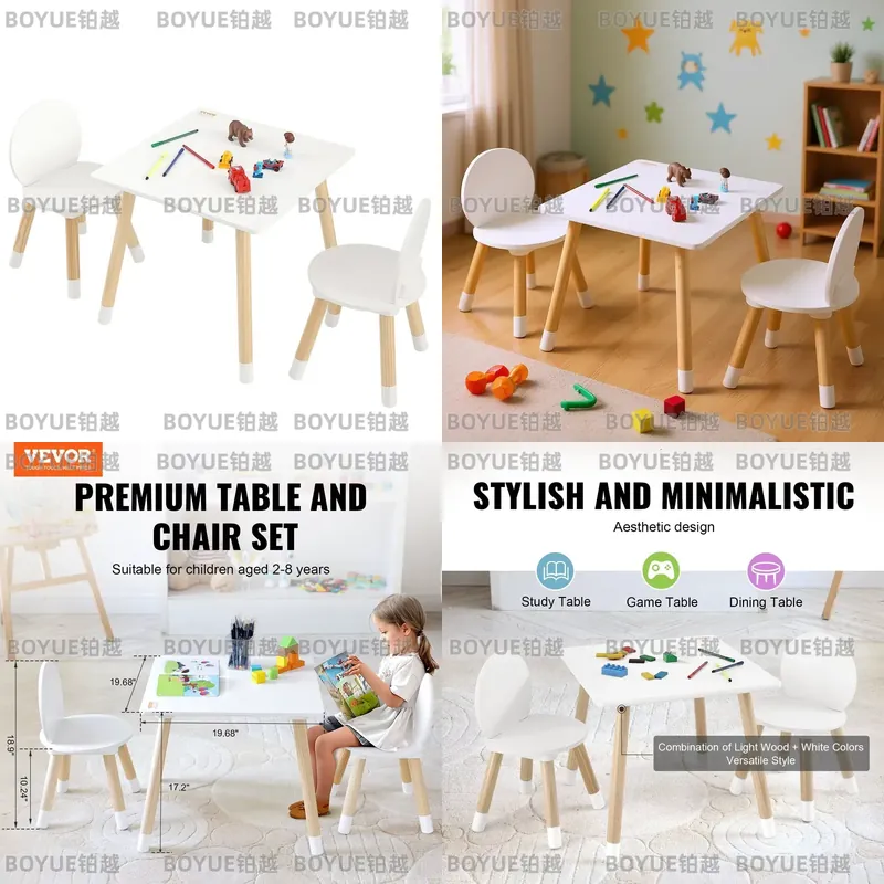 Wooden Kids Activity Table and - Art Craft Furniture review and price