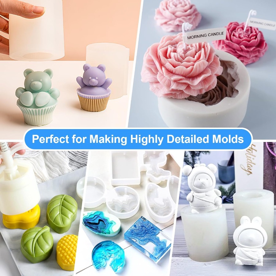 Silicone Mold Making Kit, 38.8 - Art Craft Things review and price