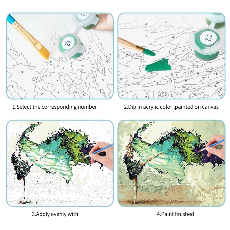 GATYZTORY Night Seaside Paint  - Art Craft Night review and price