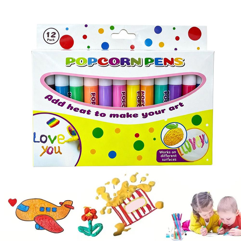 6/12pcs/set New Exotic Popcorn - Illustration Marker Set review and price