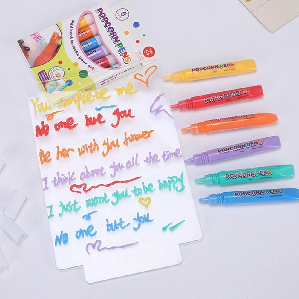 6/12pcs/set New Exotic Popcorn - Illustration Marker Set review and price