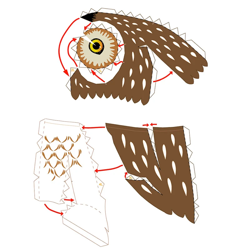 Little Owl Origami Art Mini 3D - Art And Craft Nature review and price